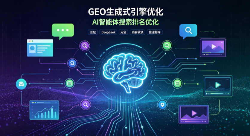沈丘县GEO 浪潮来袭：生成式引擎优化崛起，创作者争抢豆包、DeepSeek、元宝智能体流量入口